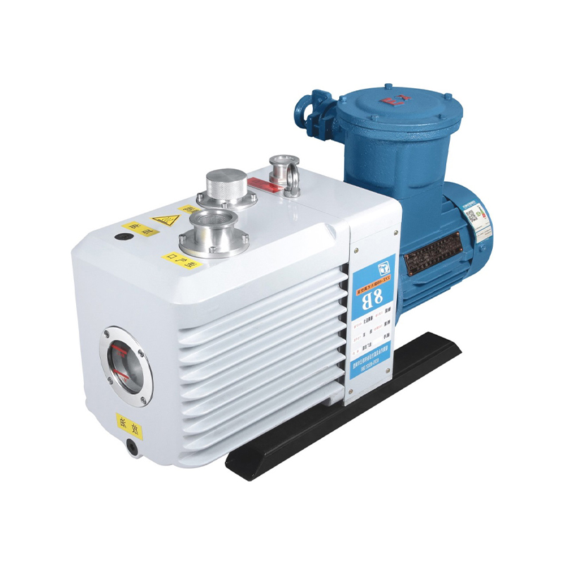 Structure à deux étages correspondant à une pompe à vide antidéflagrante à haute stabilité